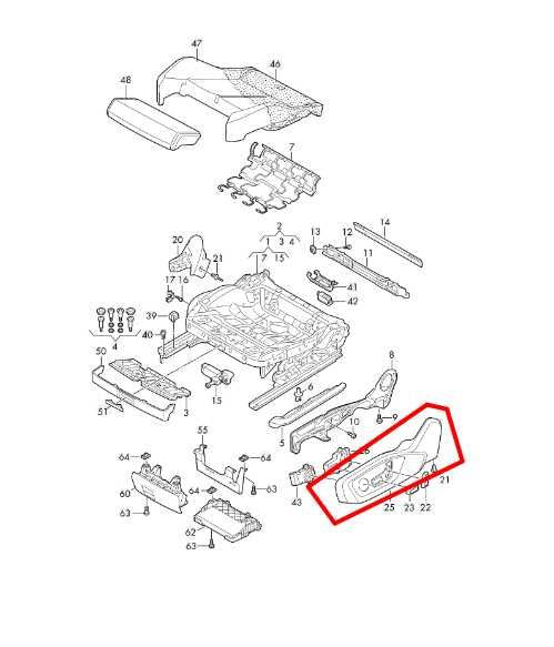 2019-24 Audi Q3 S Line Front Right Side Seat Switch Trim Cover 4K0-881-326-B OEM - Alshned Auto Parts