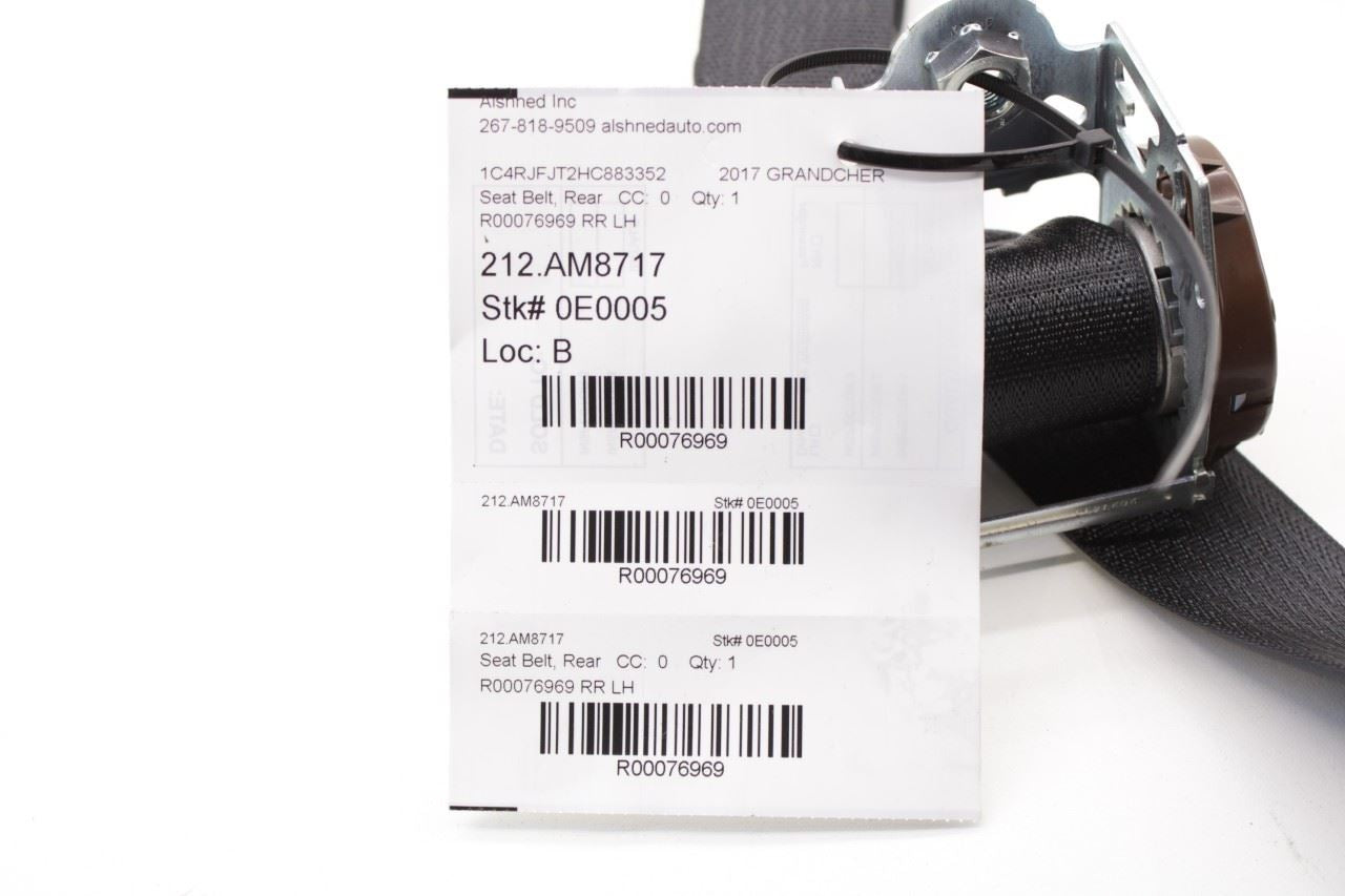 14-18 Jeep Grand Cherokee Summit 5.7L Rear Left Side 2nd Row Seat Belt Retractor - Alshned Auto Parts