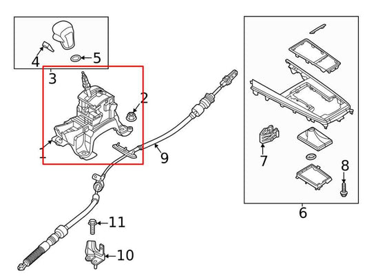 2021-25 Mazda CX30 S 2.5L Automatic Transmission Gear Shifter Lever DGL2-46-100A - Alshned Auto Parts