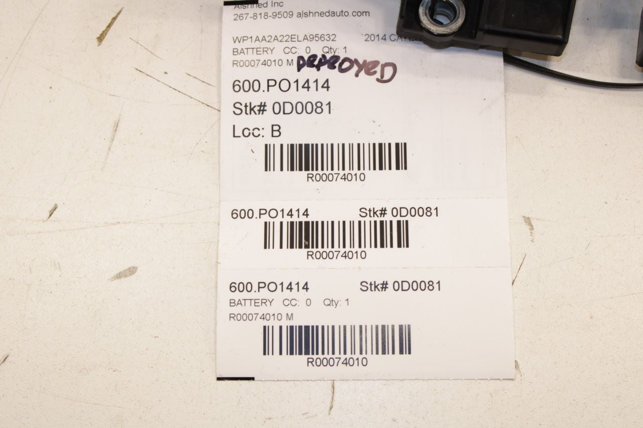 11-18 Porsche Cayenne Platinum AWD Engine Battery Junction Fuse Relay Box *ReaD* - Alshned Auto Parts