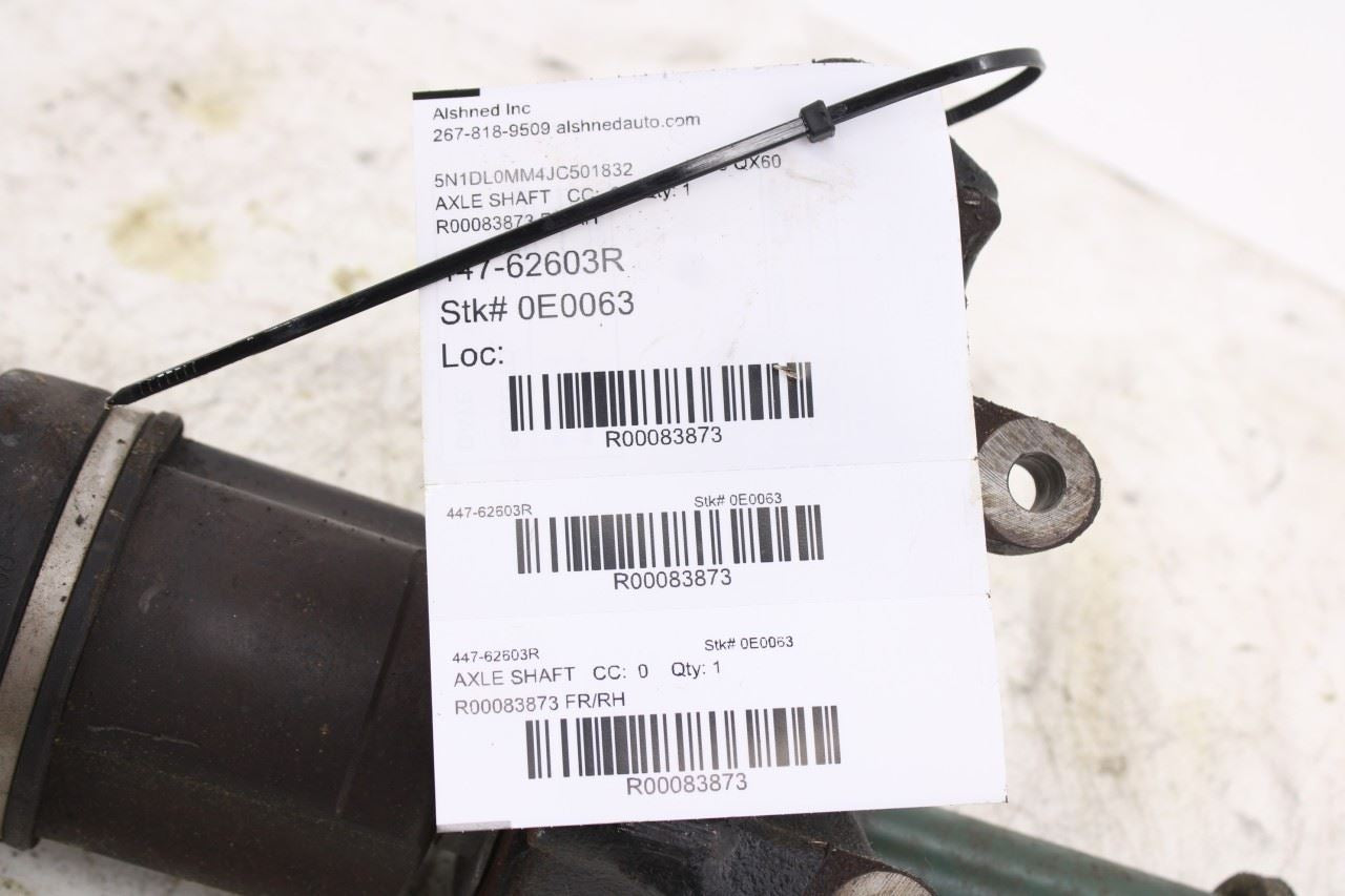 2014-2019 Infiniti QX60 AWD Front Right Passenger Side CV Axle Drive Half Shaft12