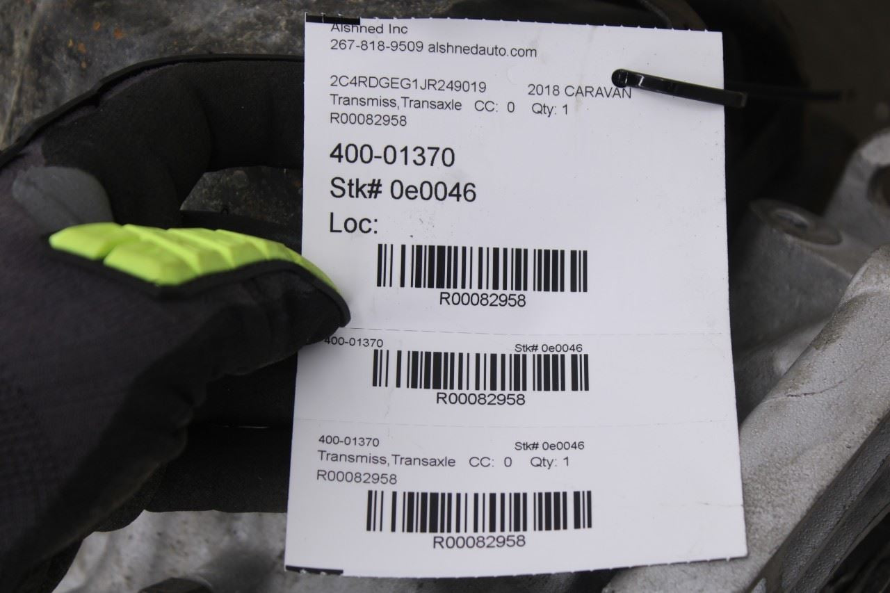 2011-20 Dodge Grand Caravan GT 3.6L FWD 6-Spd Auto-Stick Auto Transmission 102K13