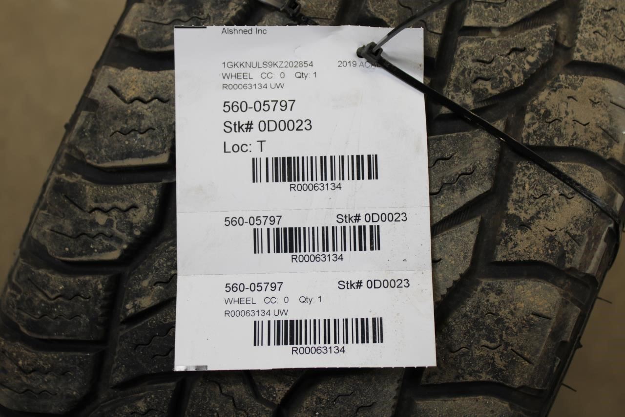 2017-19 GMC Acadia SLT-1 Wheel Tire Cooper Discover A/T 265/65R18 Set 4 84760166 - Alshned Auto Parts