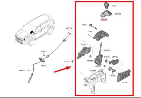 19-20 Hyundai Santa Fe Auto Transmission Gear Shifter Lever Knob 46700-S1200 OEM - Alshned Auto Parts