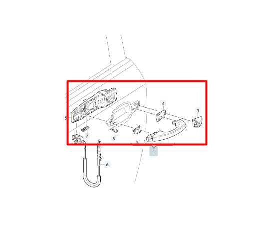 19-24 Audi Q3 S Line Rear Left Door Exterior Handle 5G0-837-205-R-GRU OEM *ReaD* - Alshned Auto Parts