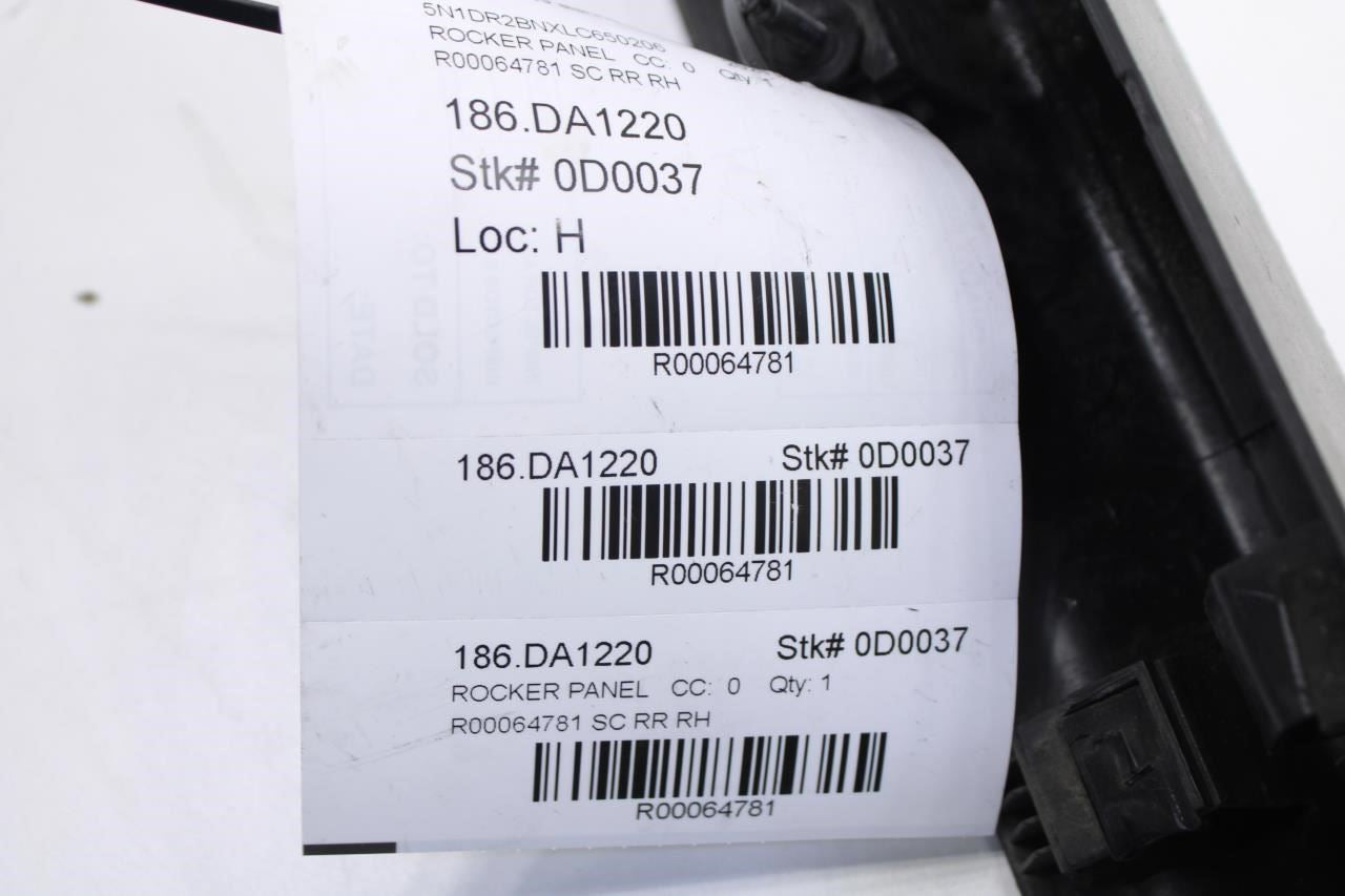 2015-2020 Nissan Pathfinder SV Rear Right Side Rocker Panel Molding 82876-9PB0A - Alshned Auto Parts