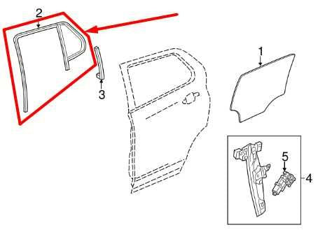 2013-2022 Buick Encore Rear Right Door Vent Window Glass Weatherstrip 94533828 - Alshned Auto Parts