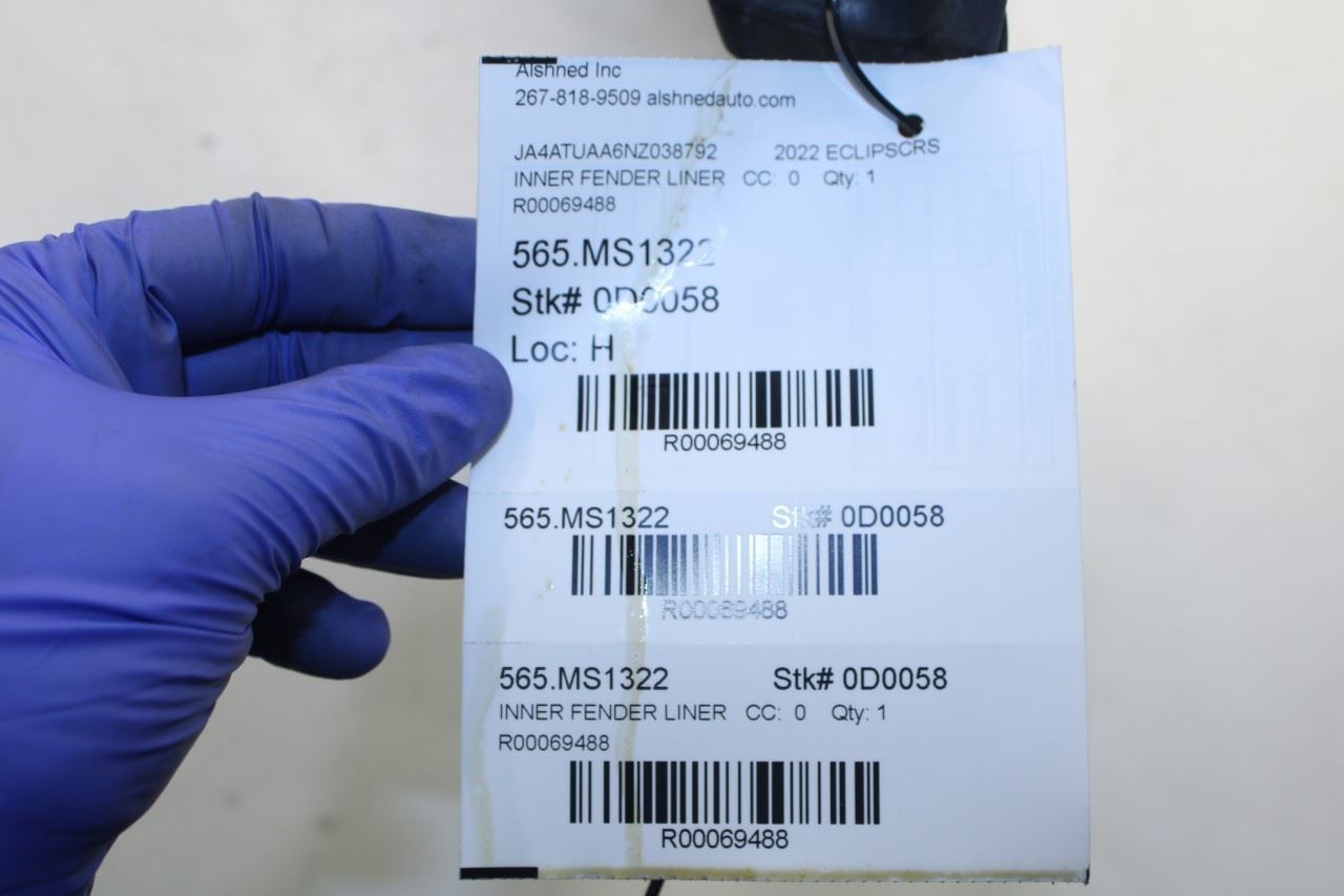 2018-2025 Mitsubishi Eclipse Cross ES Front Left Wheelhouse Liner Splash Shield - Alshned Auto Parts