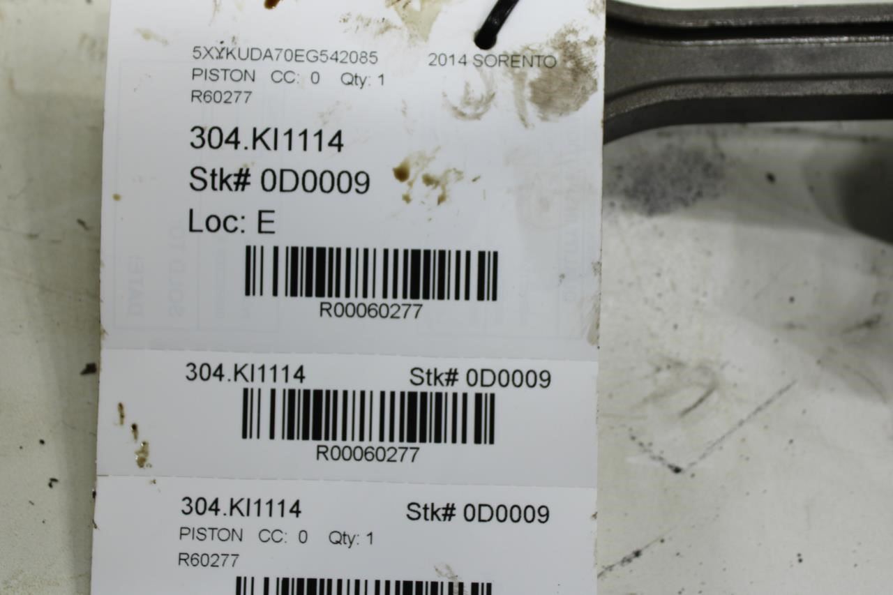 2014-2017 Kia Sorento 3.3L Engine Piston w/ Connecting Rod Right 2 23510-3CFA1 - Alshned Auto Parts