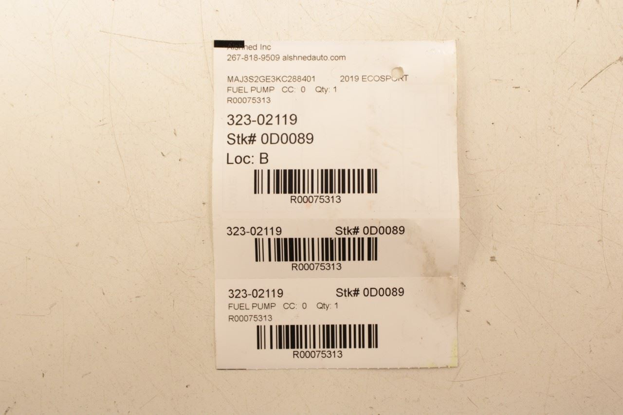 2018-2021 Ford EcoSport SE 1.0L FWD Engine High Pressure Fuel Injection Pump - Alshned Auto Parts