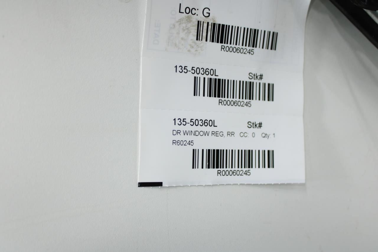 2011-2015 Kia Sorento Rear Left Door Window Regulator w/ Carrier 83401-2P000 OEM - Alshned Auto Parts