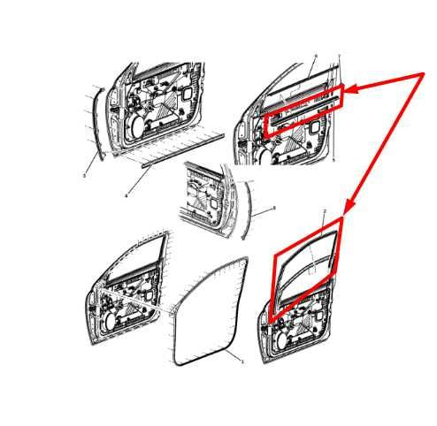11-18 Ram 1500 Crew Cab Laramie Front Left Door Run Channel w/ Belt Weatherstrip - Alshned Auto Parts