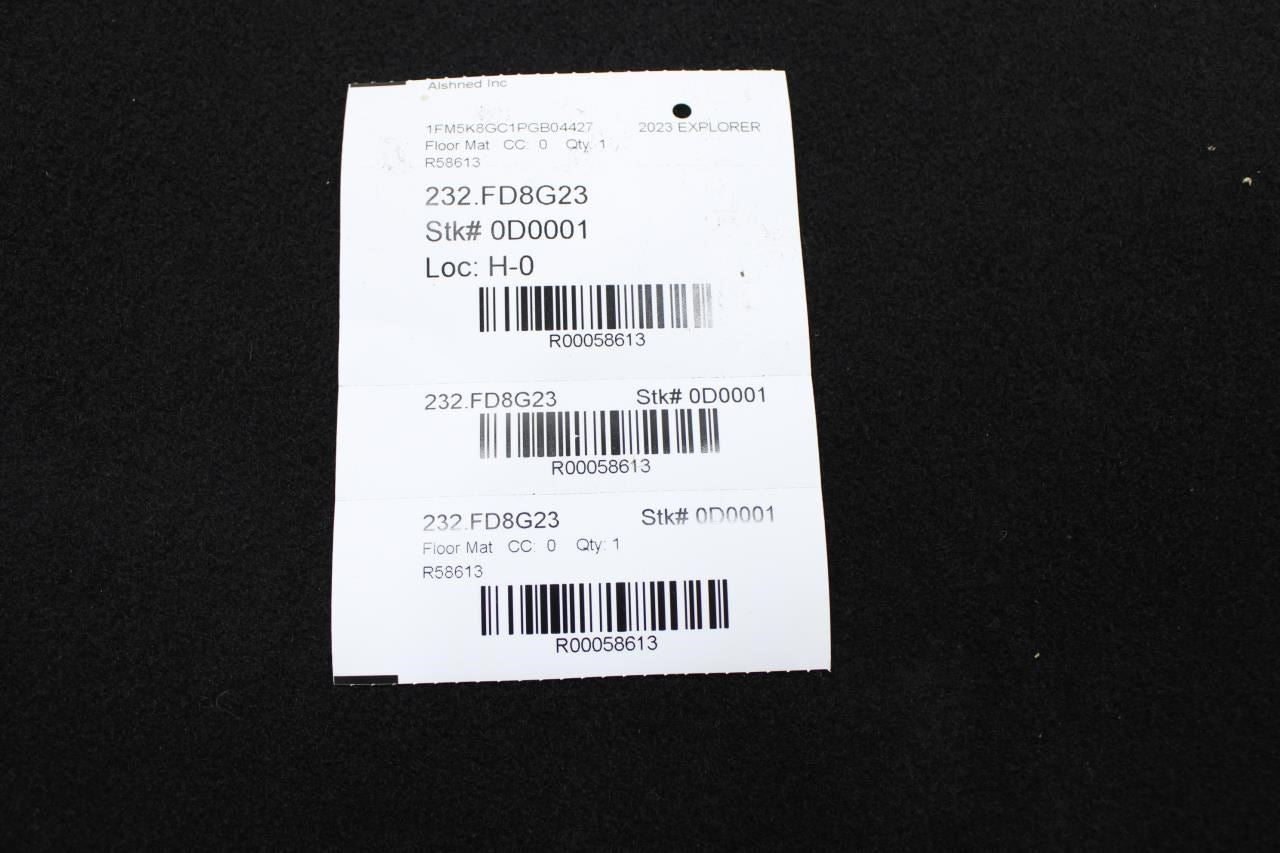 2021-25 Ford Explorer FR and RR Floor Interior Mats Cover Set of 4 LB5B-S13086-C - Alshned Auto Parts