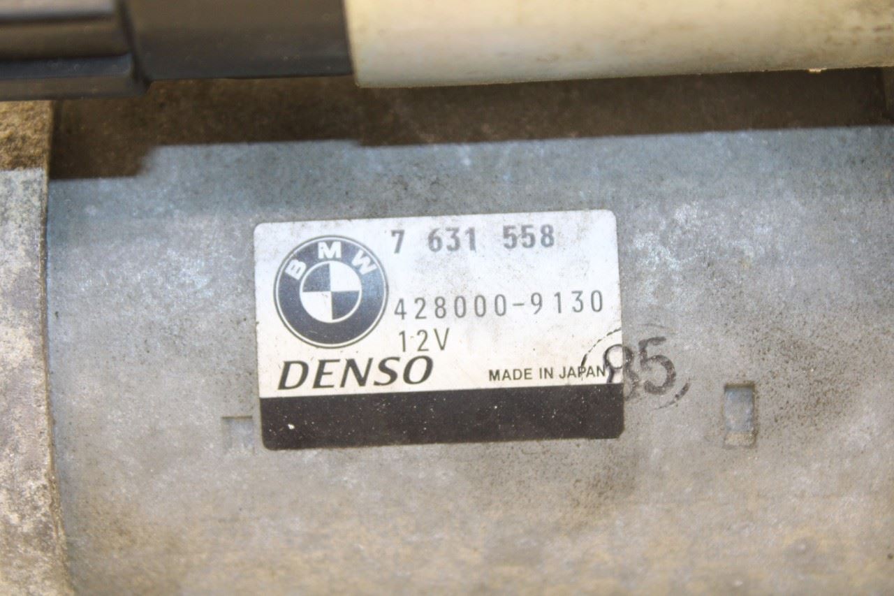 2014-2018 BMW X5 xDrive35i 3.0L Engine Starter Motor 12-41-7-631-558 OEM - Alshned Auto Parts