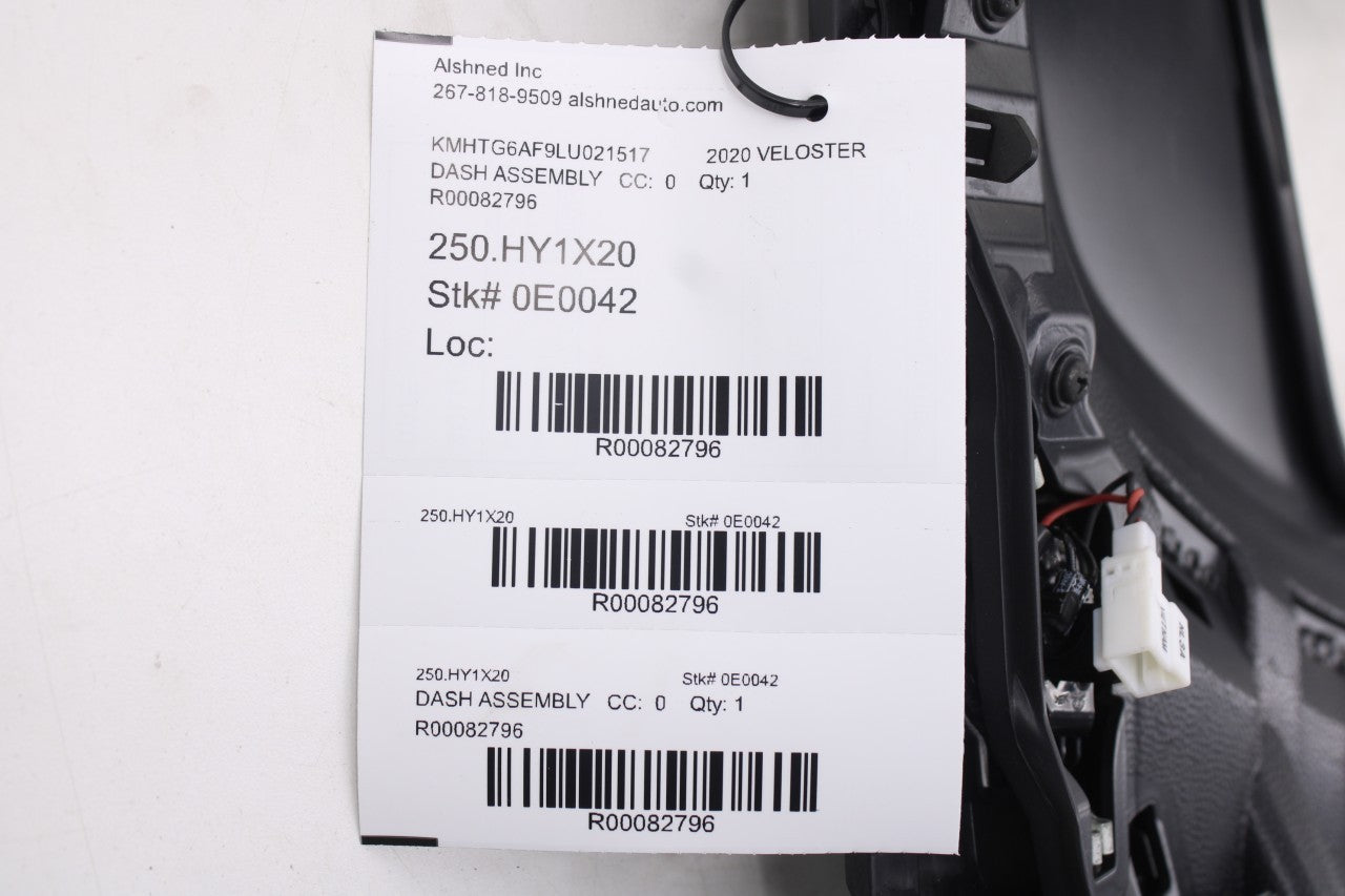 2019-2021 Hyundai Veloster Dash Instrument Panel 84710-J3000-TMT OEM13