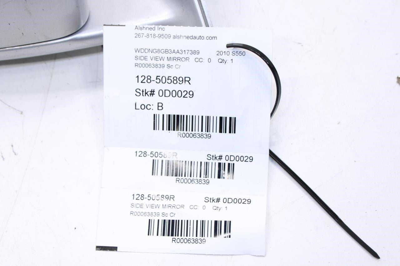 07-11 Mercedes-Benz S550 Passenger RH Side Rear View Mirror 221-810-12-76 *ReaD* - Alshned Auto Parts
