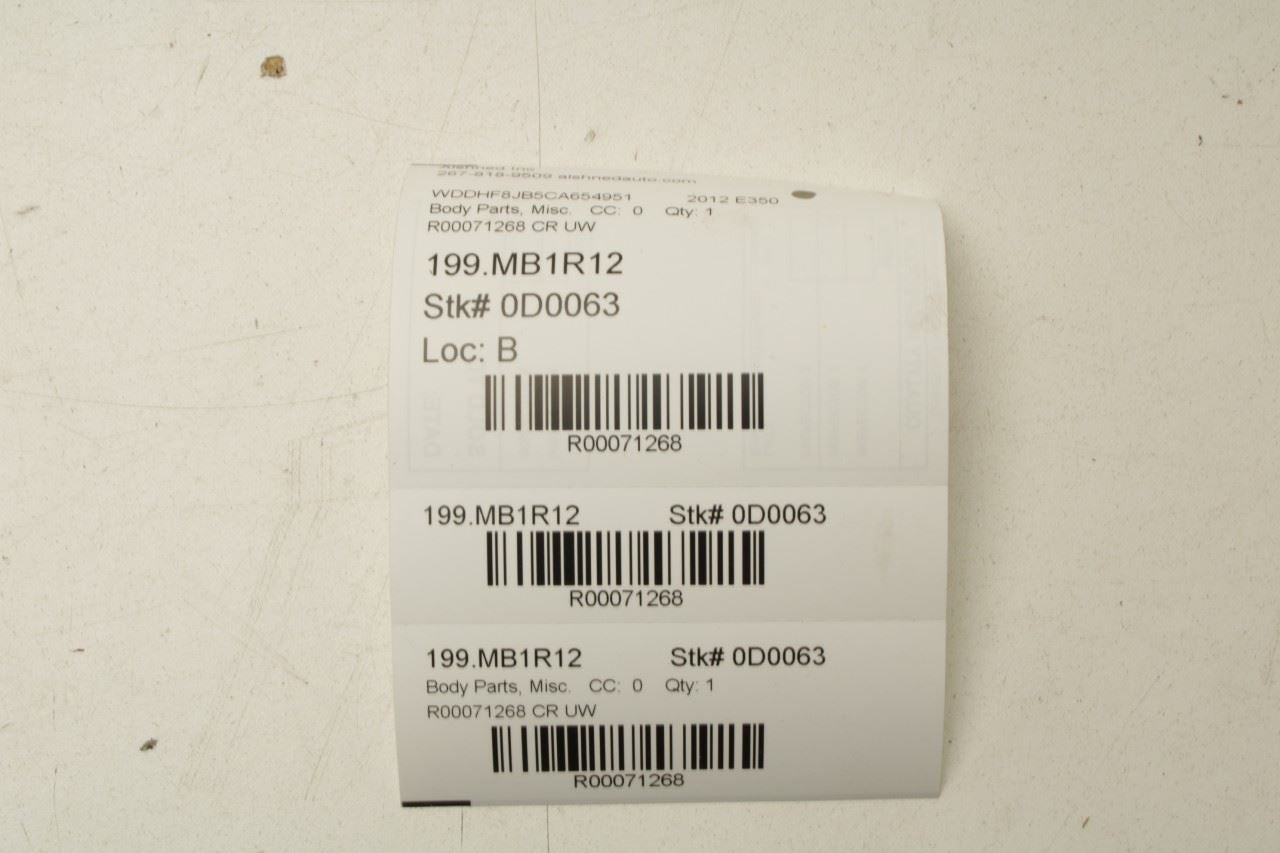 10-16 Mercedes-Benz E350 Sport FR and RR RH and LH Door Sill Scuff Plate *ReaD* - Alshned Auto Parts