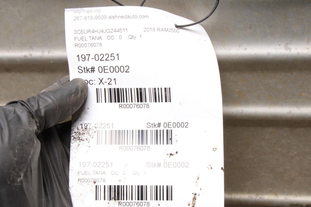 2013-2019 Ram 2500 Crew Cab Tradesman 6.4L Fuel Gas Tank 32.0 US Gallons 8'' Box - Alshned Auto Parts