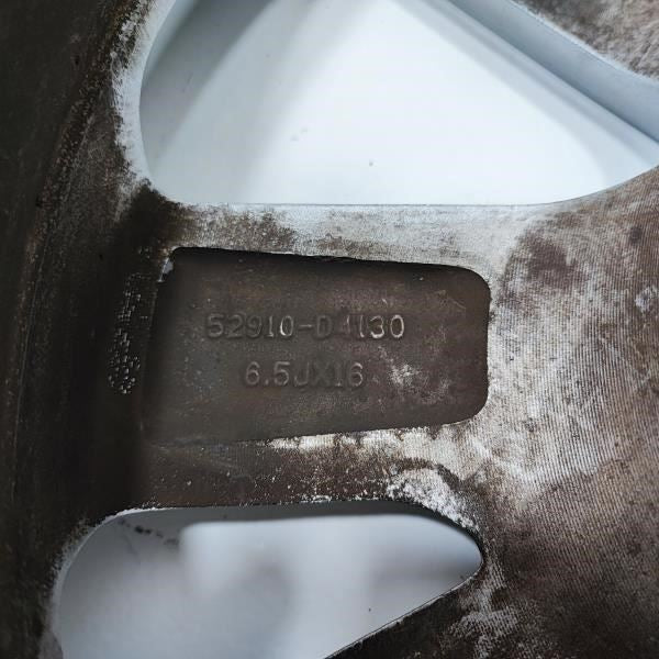 2016-2018 Kia Optima Aluminium Wheel R16x6.5J 52910-D4130 OEM *ReaD* - Alshned Auto Parts