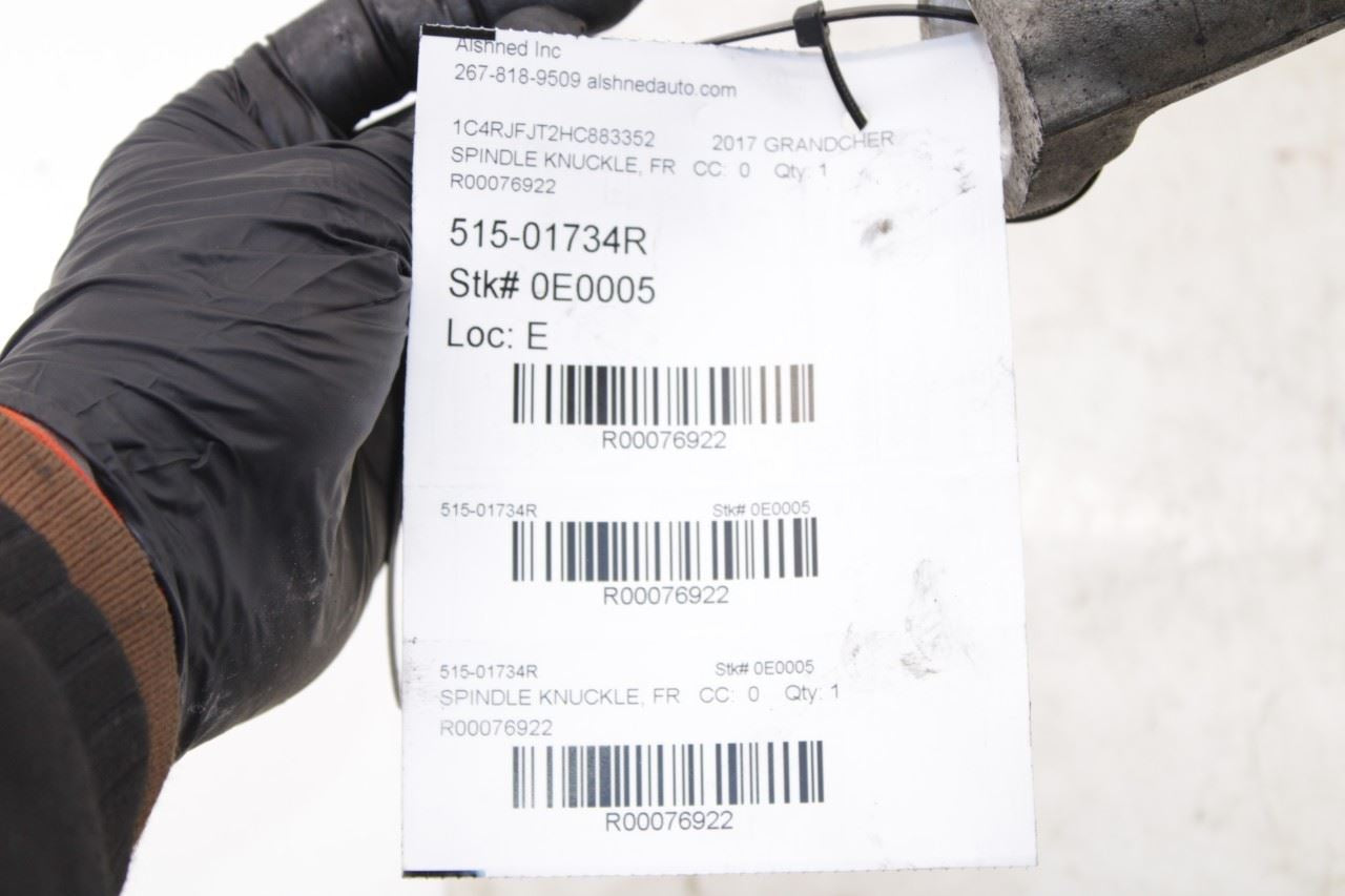 16-21 Jeep Grand Cherokee Summit Front Right Passenger Side Spindle Knuckle Hub - Alshned Auto Parts