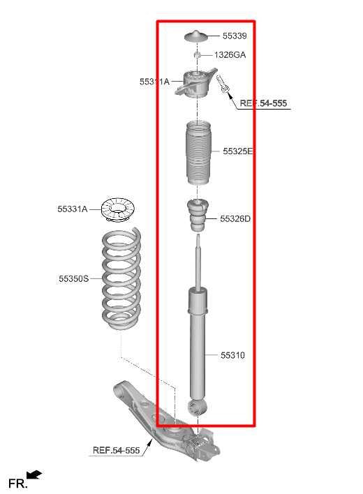2021-23 Hyundai Santa Fe SEL AWD Rear Suspension Left Side Shock Strut Absorber - Alshned Auto Parts