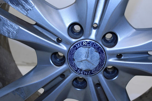 12-15 Mercedes-Benz ML350 Alloy Wheel R19x8 5 Twin Spoke 166-401-07-02 OEM *ReaD - Alshned Auto Parts