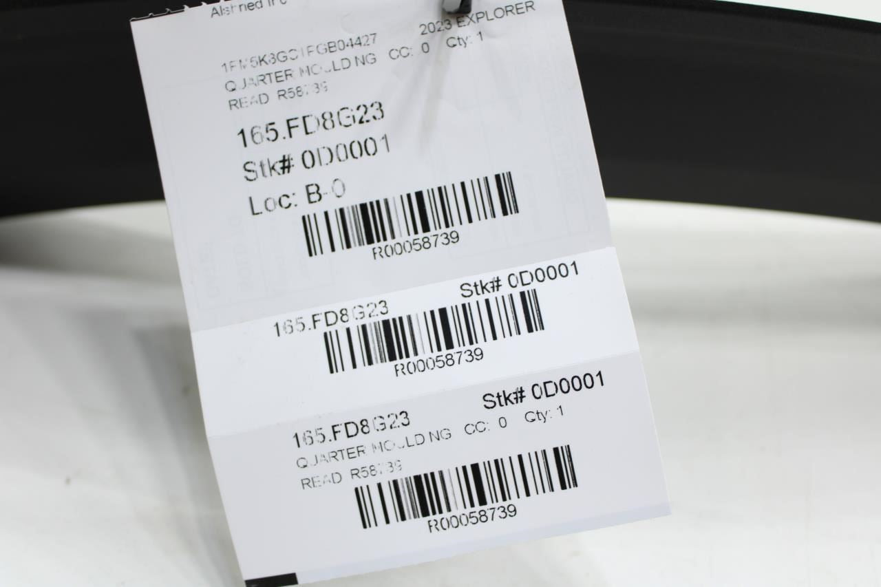 20-24 Ford Explorer Rear Right Quarter Wheel Arch Molding LB5B-28654-ACW *ReaD* - Alshned Auto Parts