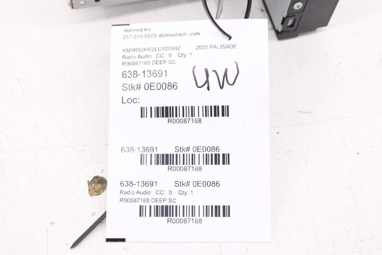 2020-22 Hyundai Palisade Limited AWD Navi Radio Receiver w/ 10.25 Display *ReaD* - Alshned Auto Parts