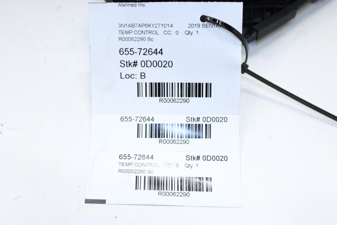 2015-2019 Nissan Sentra SV AC Heater Temperature Climate Control 27500-4AT4A OEM - Alshned Auto Parts