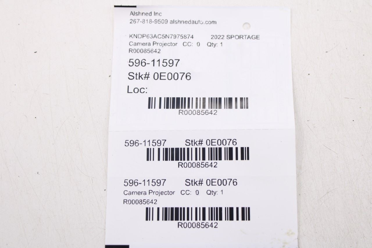 20-22 KIA Sportage Nightfall Front Windshield Lane Keep Assist Camera 99211F1000 - Alshned Auto Parts