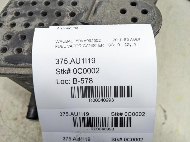 2018-2019 Audi S5 Fuel Vapor Evaporator Emission Canister 8W0201801N OEM - Alshned Auto Parts