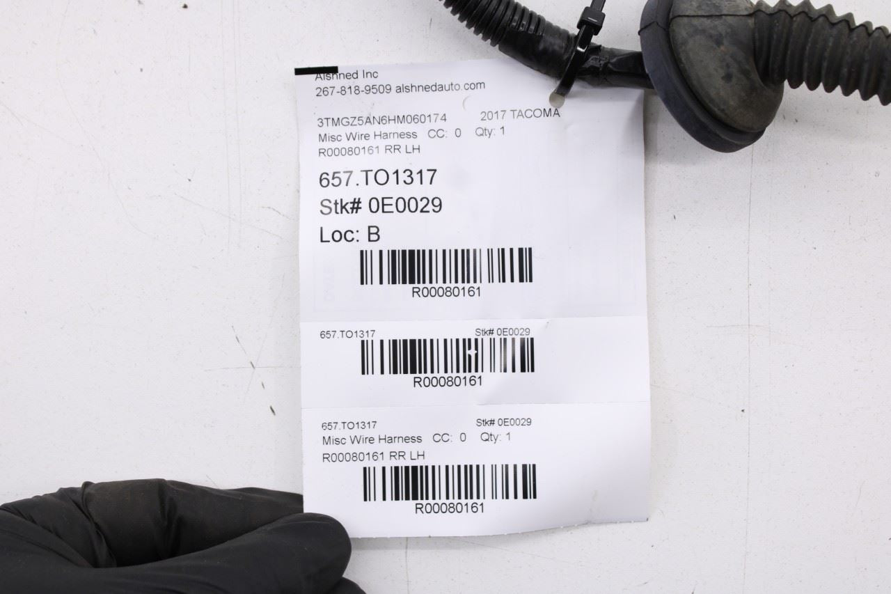 2016-2020 Toyota Tacoma Limited Rear Left Side Door Wire Harness 82154-04030 OEM - Alshned Auto Parts