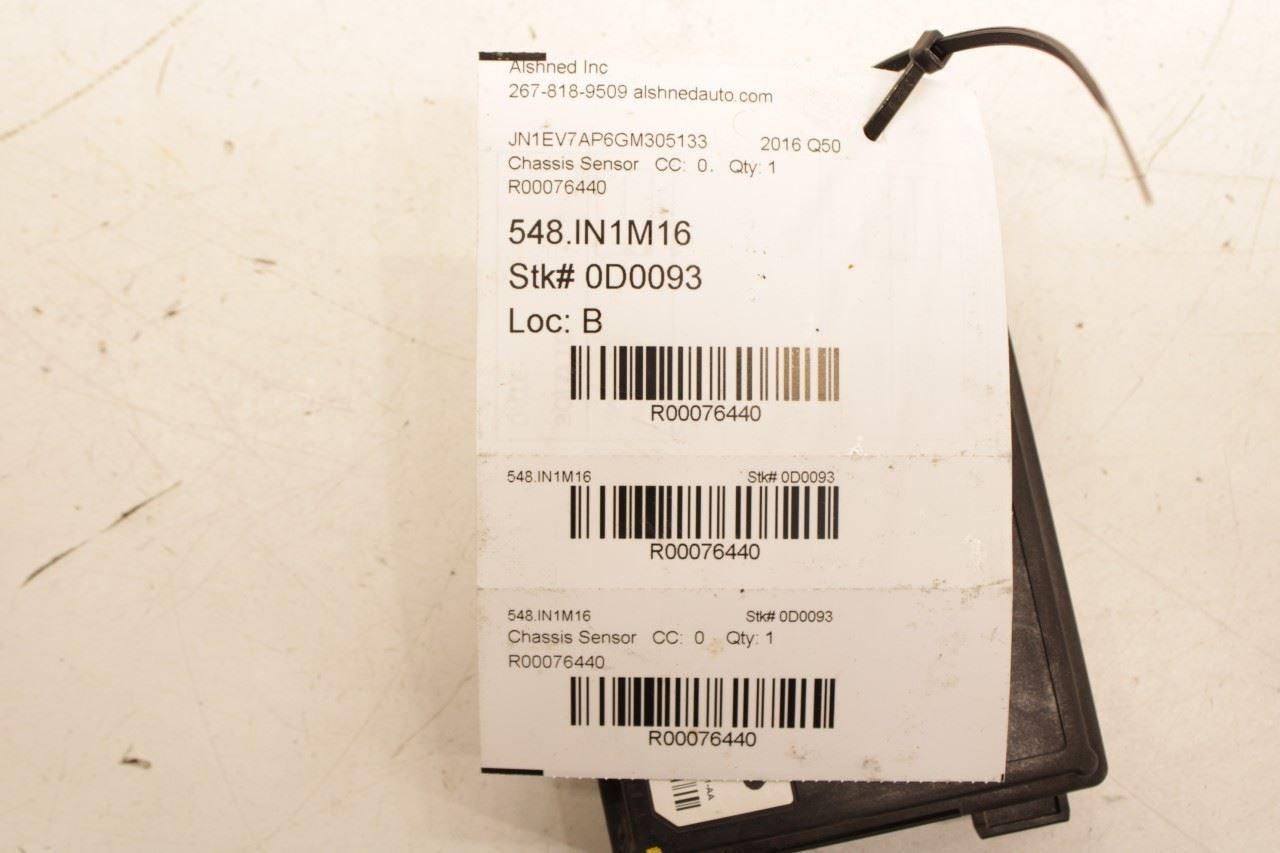 14-2018 Infiniti Q50 Premium Left Side Blind Spot Detection Radar Sensor Module - Alshned Auto Parts