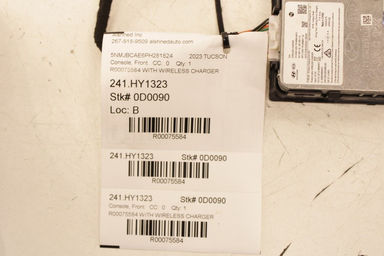 2022-2024 Hyundai Tucson SEL Wireless Charging Control Module 95560-N9010 OEM - Alshned Auto Parts
