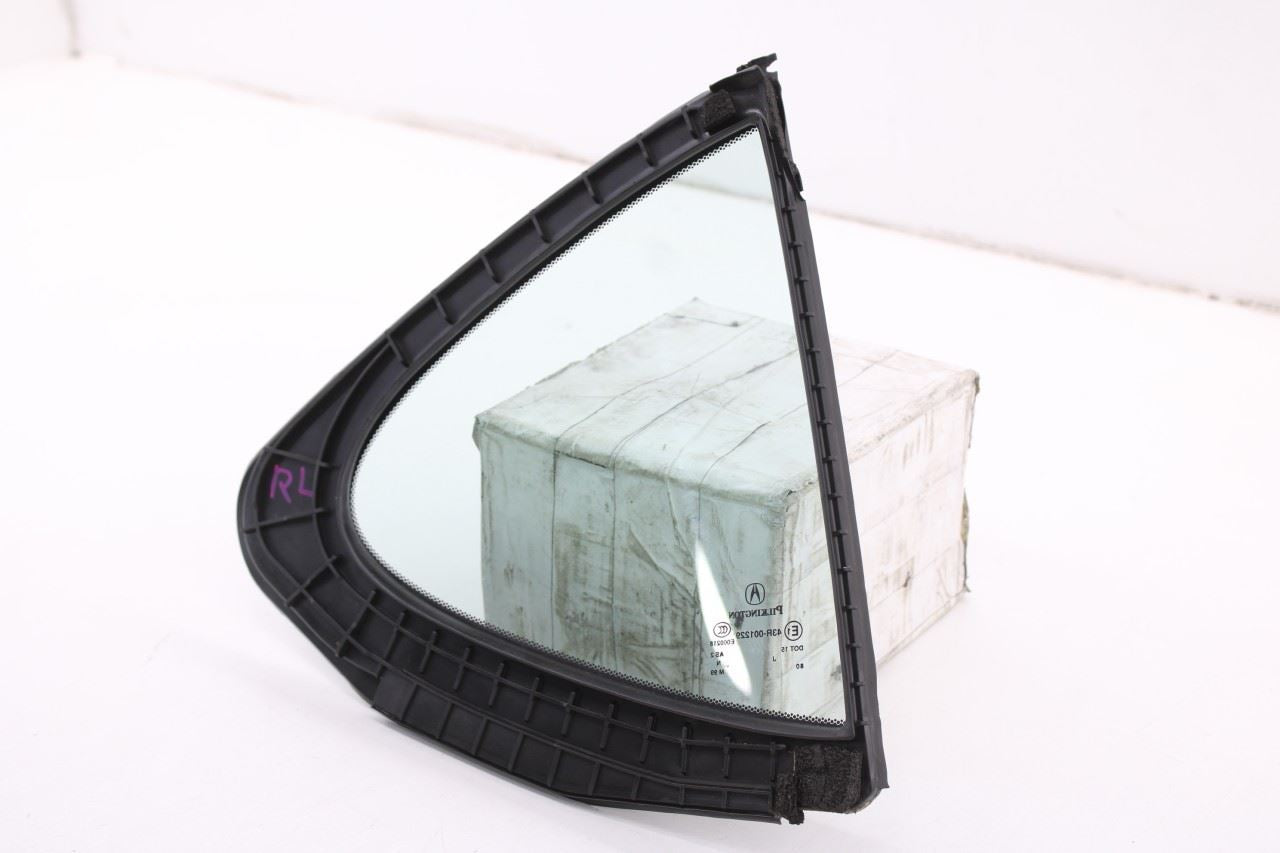 2015-20 Acura TLX Tech Rear Left Driver Side Quarter Window Glass 73455-TZ3-A019