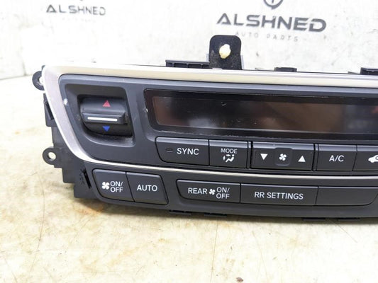 17-19 Honda Ridgeline AC Heater Temperature Climate Control 79600-T6Z-A511M1 OEM - Alshned Auto Parts