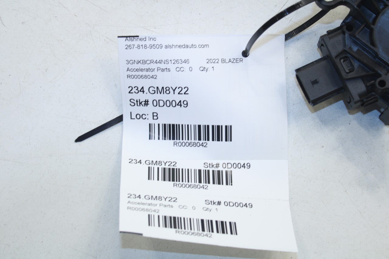 2021-24 Chevrolet Blazer 2LT 2.0L Accelerator Throttle Gas Pedal Sensor 84644386 - Alshned Auto Parts