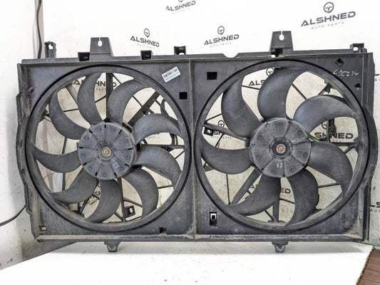 2014-2020 Nissan Rogue Dual Radiator Cooling Fan Motor Assembly 21481-4BA0A OEM - Alshned Auto Parts