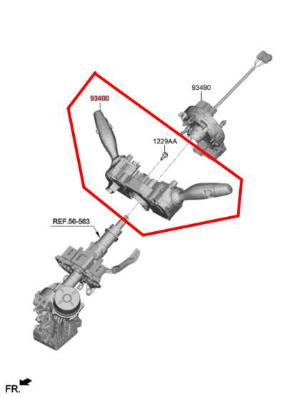 2020-2022 Kia Soul LX 2.0L FWD Steering Column Light Turn Signal Wiper Switch - Alshned Auto Parts