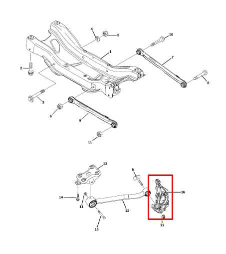 2016-2022 Jeep Renegade Sport Rear Right Side Spindle Knuckle Hub 68246618AA OEM - Alshned Auto Parts