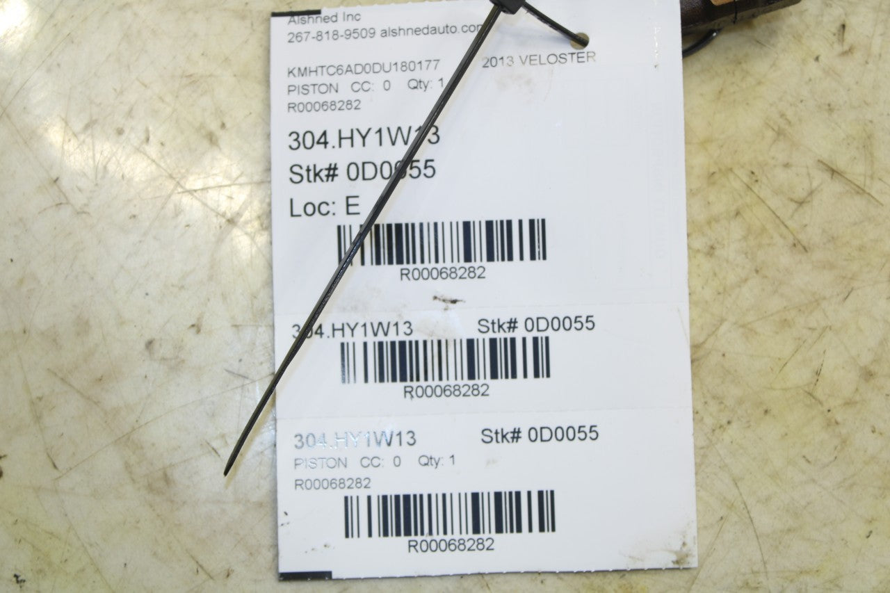 11-17 Hyundai Veloster 1.6L FWD Engine Piston No 2 w/ Connecting Rod 23041-2B620 - Alshned Auto Parts