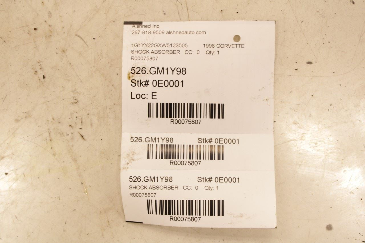 1997-04 Chevrolet Corvette RWD Rear Suspension RH Left Shock Strut Absorber Set - Alshned Auto Parts