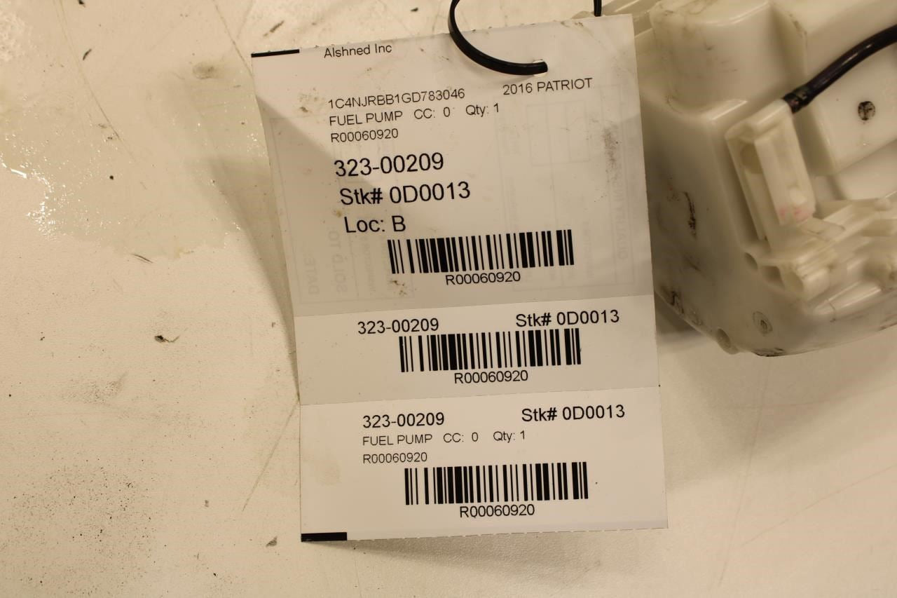 2007-2017 Jeep Patriot Sport SE 2.4L Fuel Pump Assembly 05105075AD OEM - Alshned Auto Parts