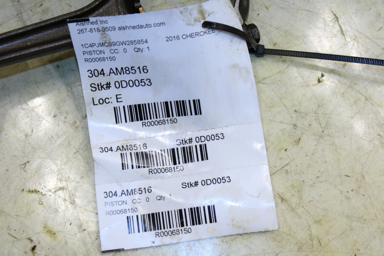 2014-2022 Jeep Cherokee 75th Anniversary 3.2L Engine Piston with Connecting Rod - Alshned Auto Parts