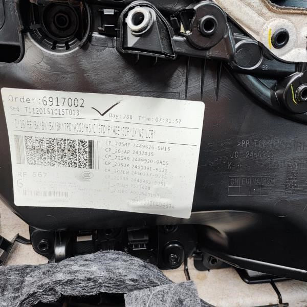 2015-21 Mercedes-Benz C300 Front Right Door Trim Panel 205-720-54-11-64-9H15 OEM - Alshned Auto Parts