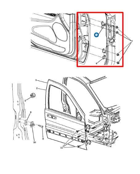 11-21 Jeep Grand Cherokee Front LH Door Hinge Upper and Lower Set 55113661AC OEM - Alshned Auto Parts