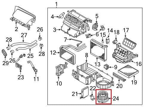 2020-2025 Mitsubishi Outlander Sport SE 2.0L AC Heater Blower Motor Fan 7802A348 - Alshned Auto Parts
