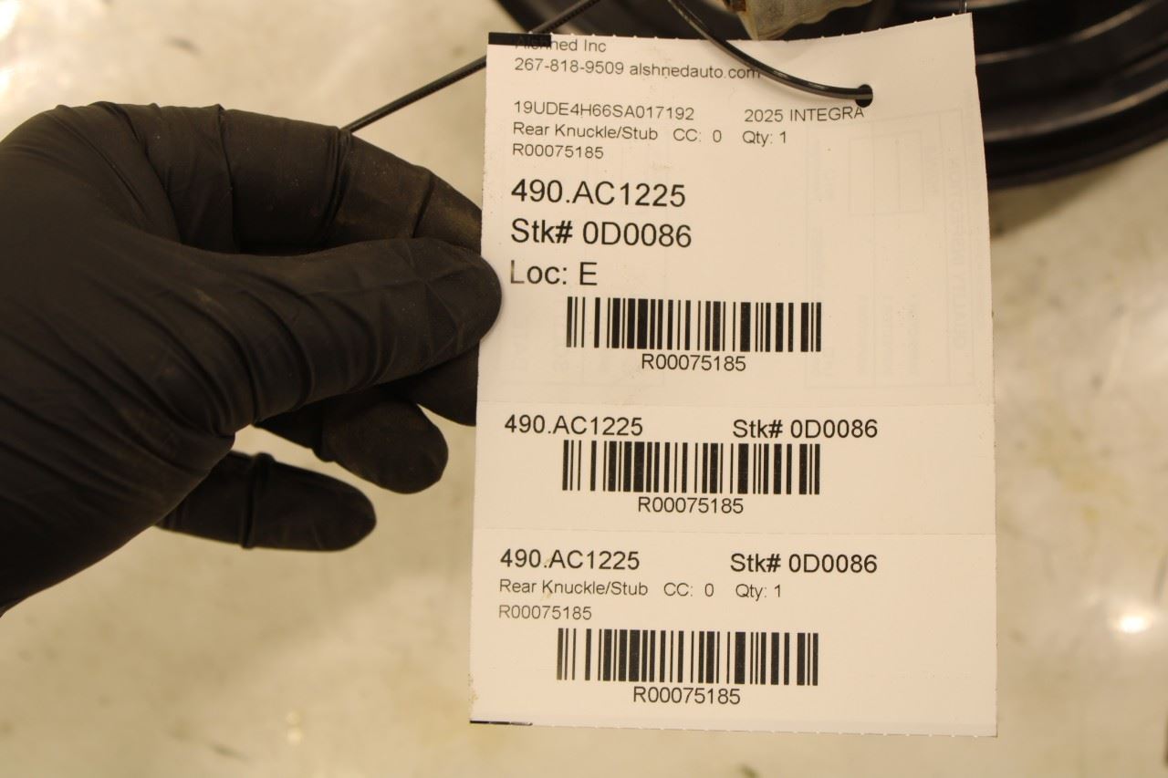 2023-2026 Acura Integra A-Spec Rear Left Side Spindle Knuckle Hub 52215-T20-A00 - Alshned Auto Parts