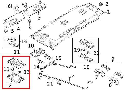2018-2020 Volkswagen Atlas S Roof Overhead Console Dome Light Lamp *ReaD* - Alshned Auto Parts