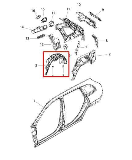 2019-2023 Jeep Cherokee Latitude Rear Right Side Wheelhouse Liner Splash Shield - Alshned Auto Parts
